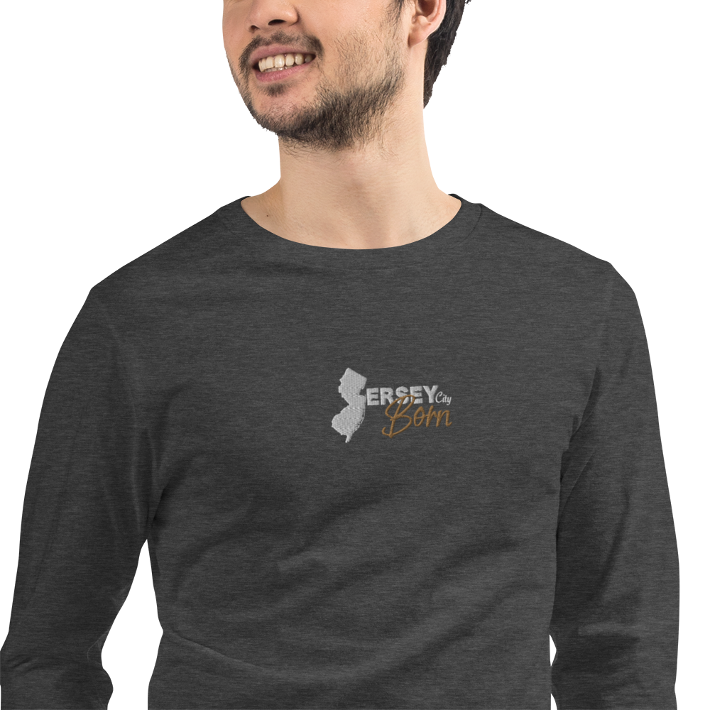 Jersey City Born - Unisex Long Sleeve Tee