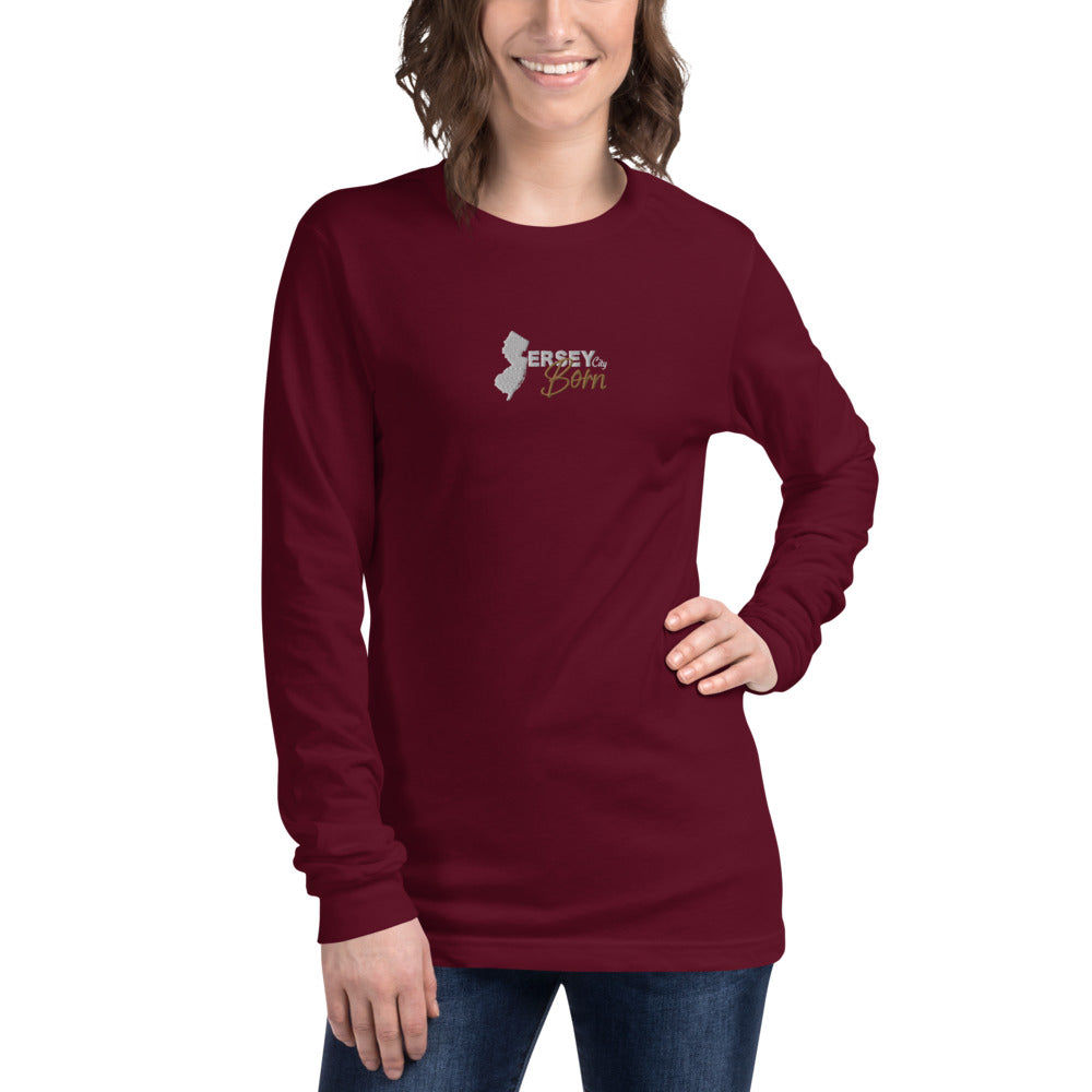 Jersey City Born - Unisex Long Sleeve Tee