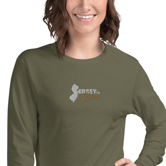 Jersey City Born - Unisex Long Sleeve Tee