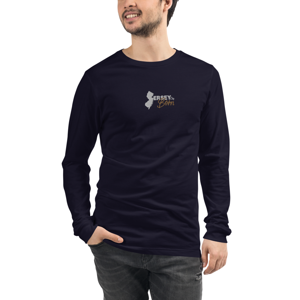 Jersey City Born - Unisex Long Sleeve Tee