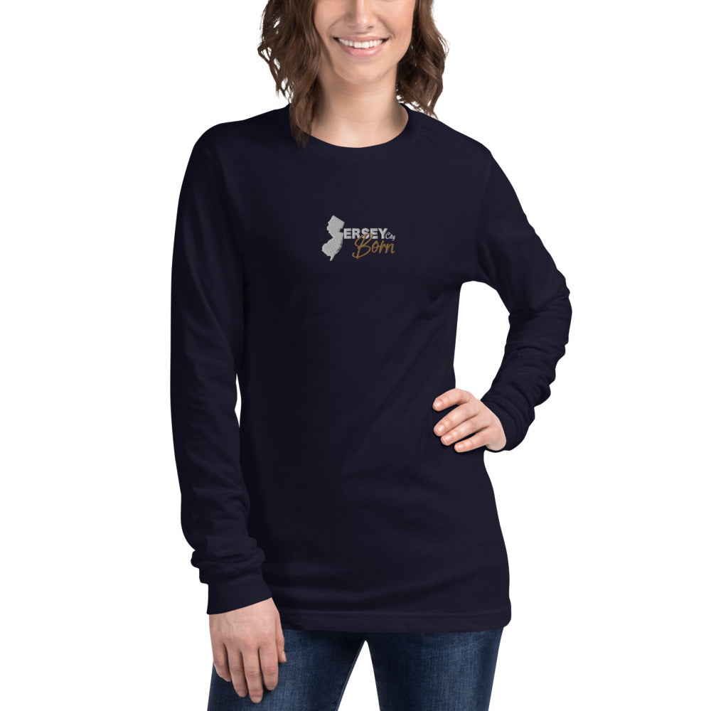 Jersey City Born - Unisex Long Sleeve Tee