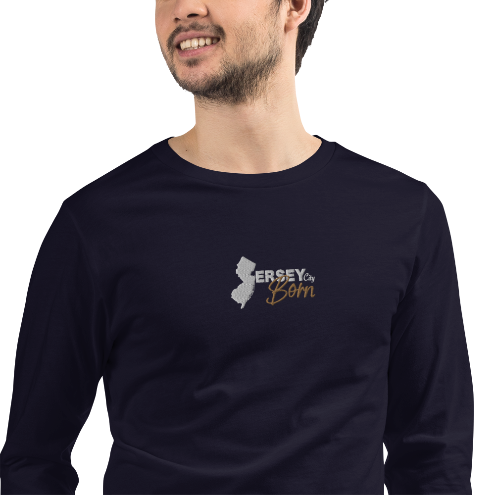 Jersey City Born - Unisex Long Sleeve Tee