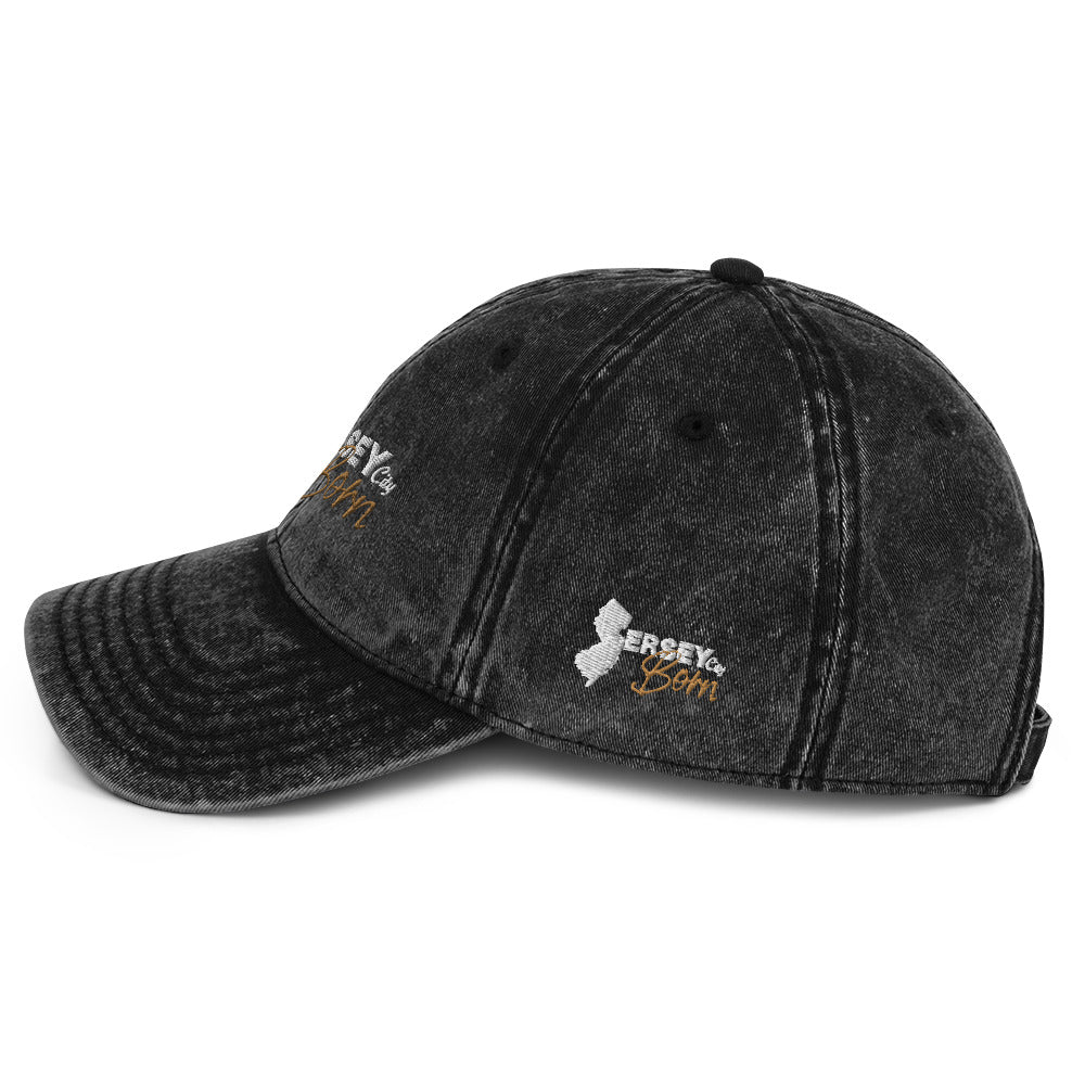 Jersey City Born - Vintage Cotton Twill Cap