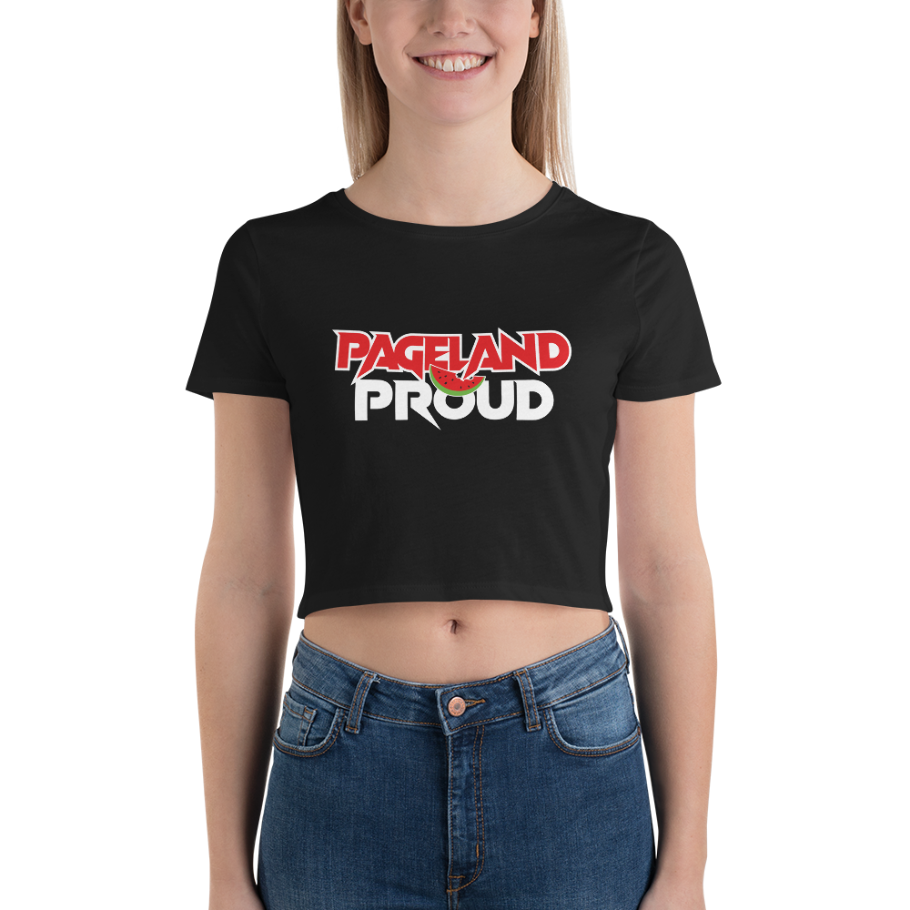 Pageland Proud - Women’s Crop Tee