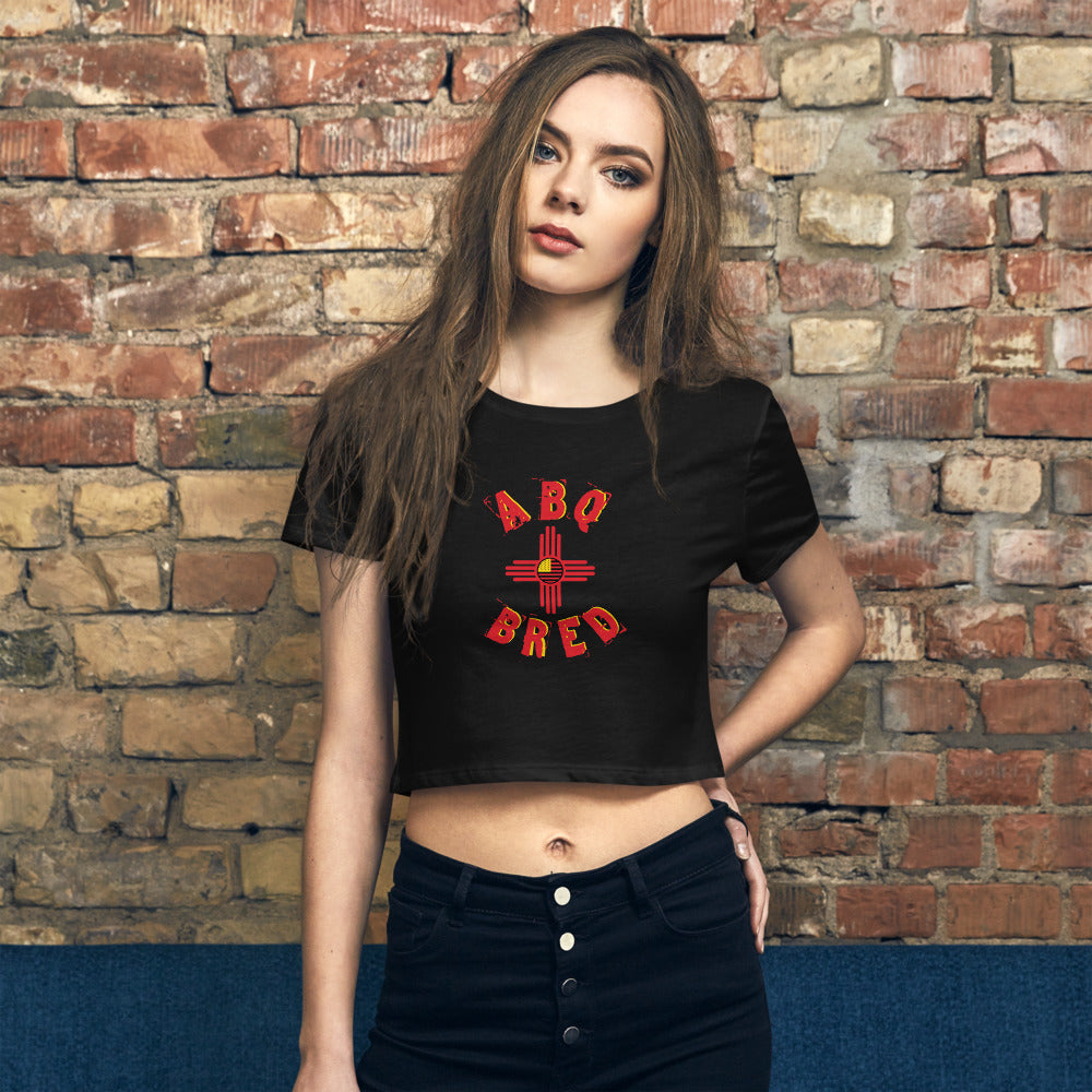 Albuquerque Bred - Women’s Crop Tee