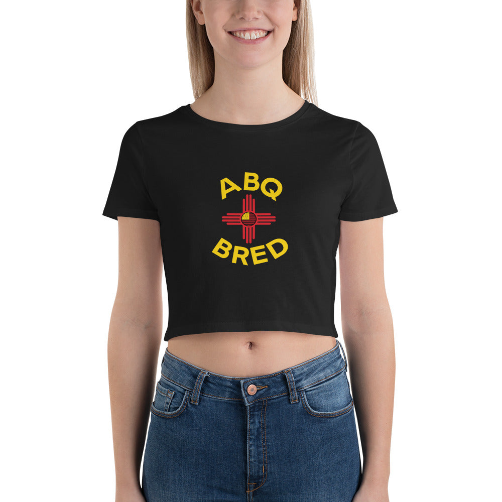 Albuquerque Bred - Women’s Crop Tee