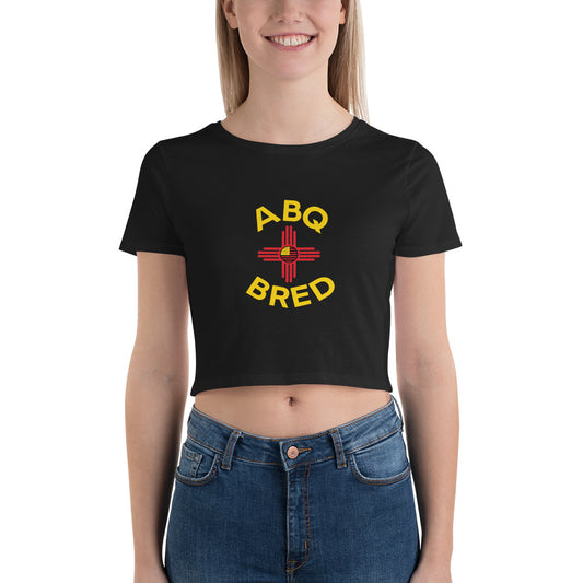 Albuquerque Bred - Women’s Crop Tee