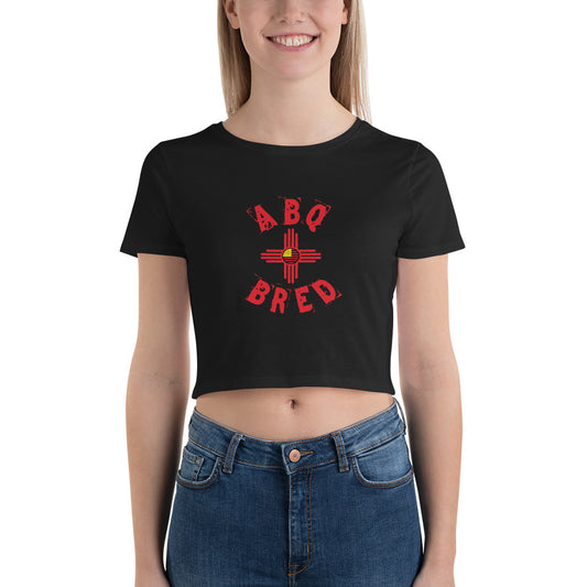 Albuquerque Bred - Women’s Crop Tee