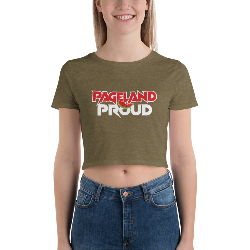 Pageland Proud - Women’s Crop Tee