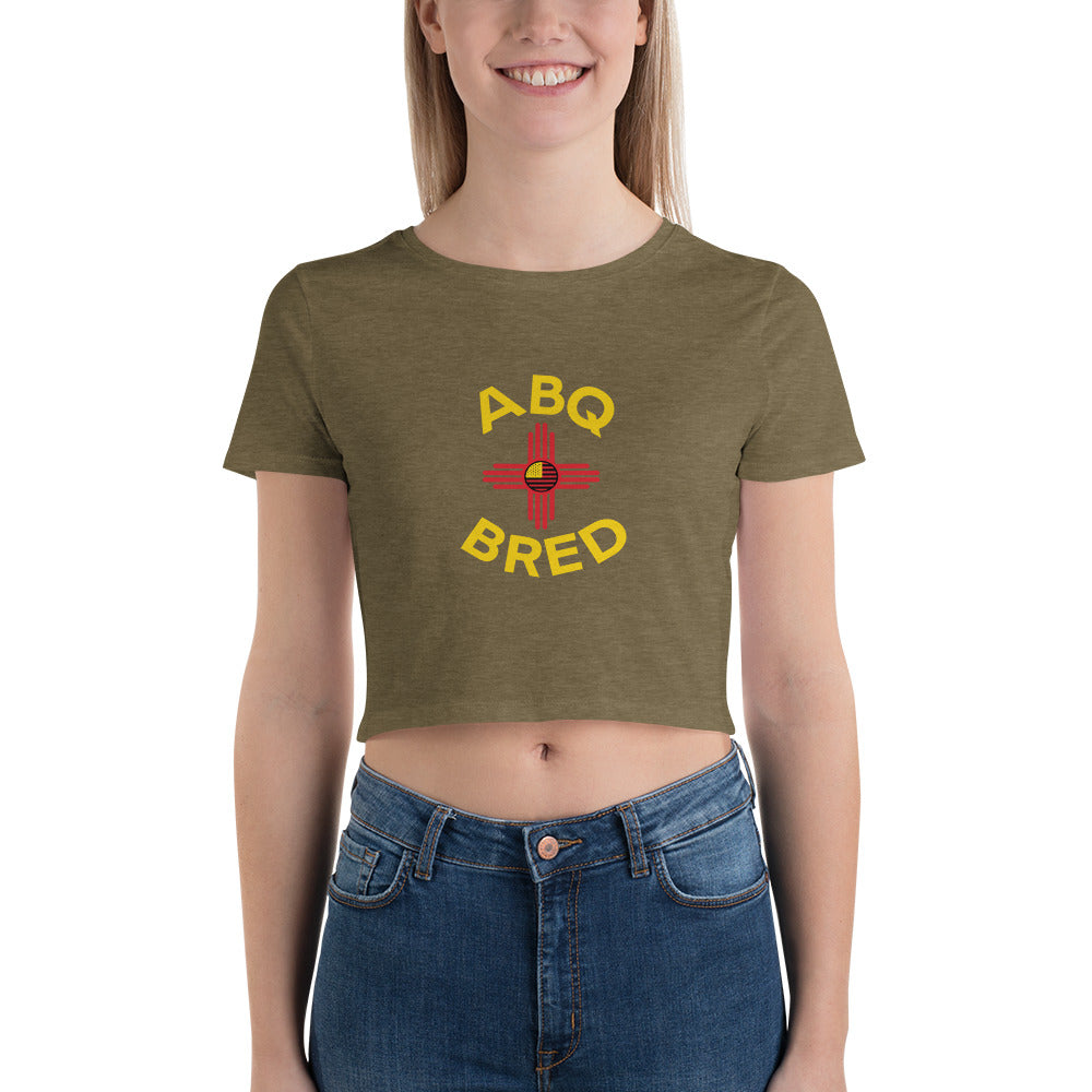 Albuquerque Bred - Women’s Crop Tee