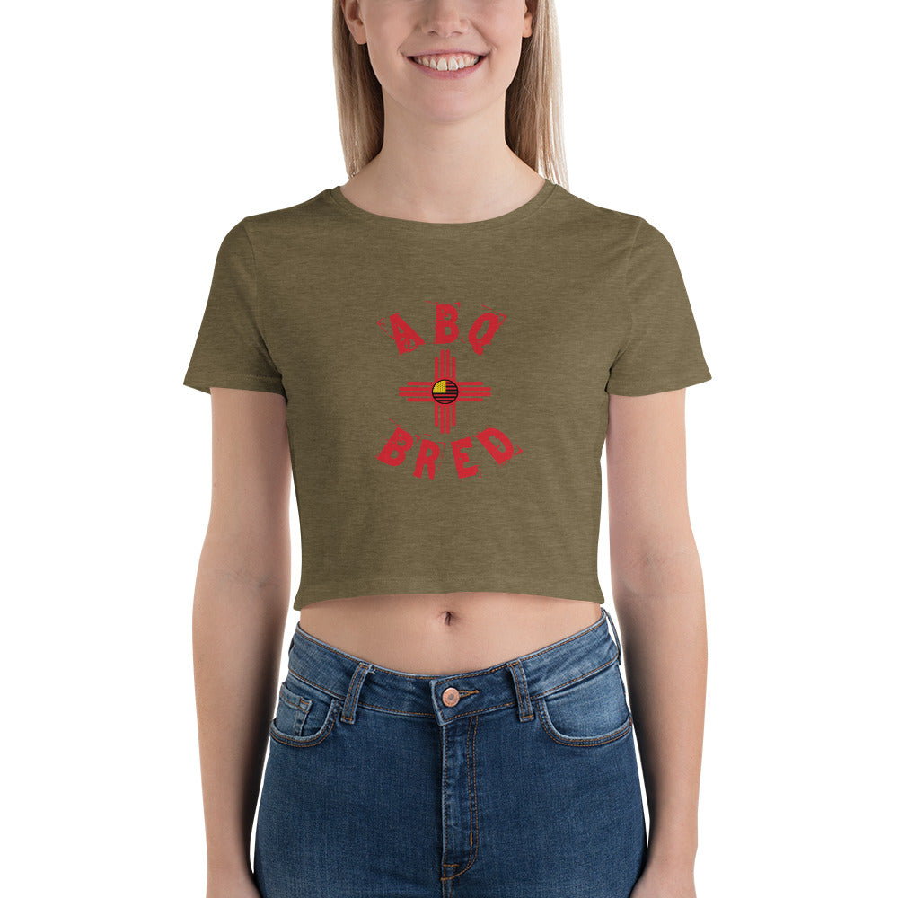 Albuquerque Bred - Women’s Crop Tee
