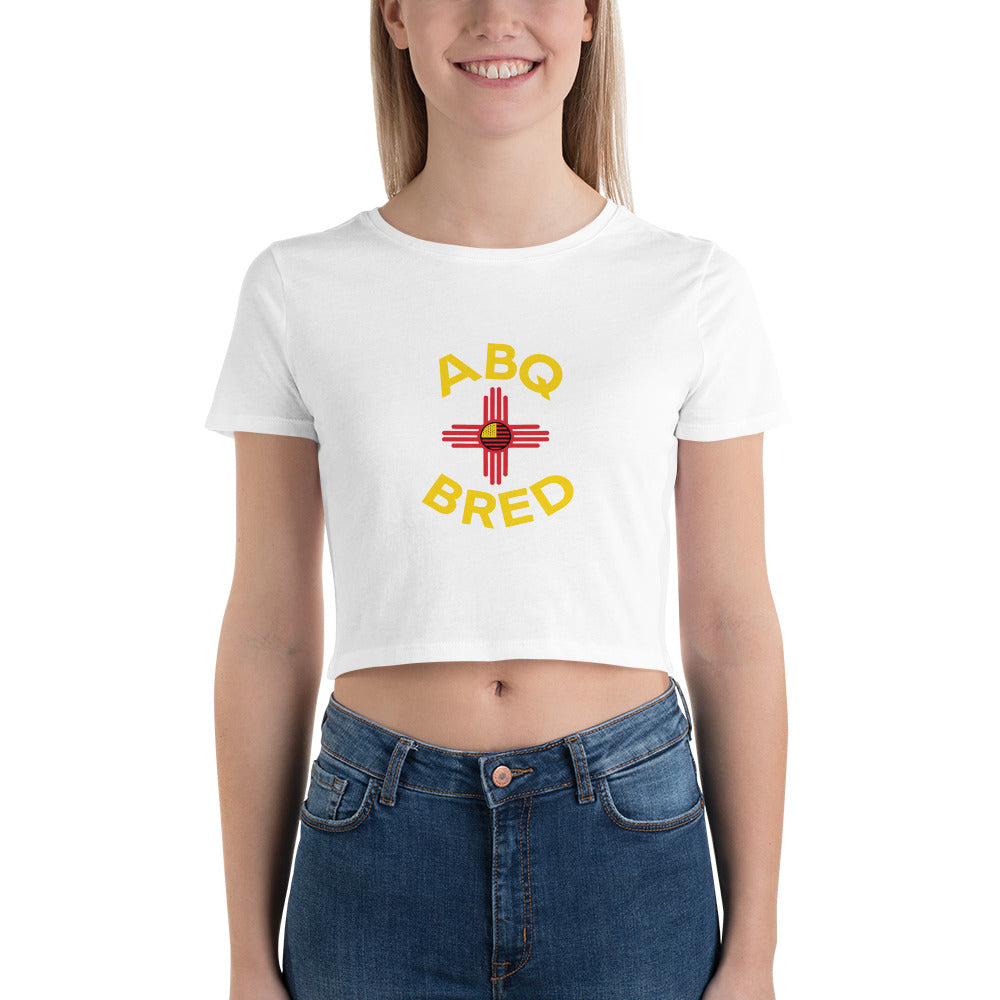 Albuquerque Bred - Women’s Crop Tee