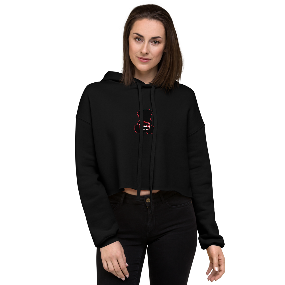 Certified  Midwest Honey Bear Crop Hoodie
