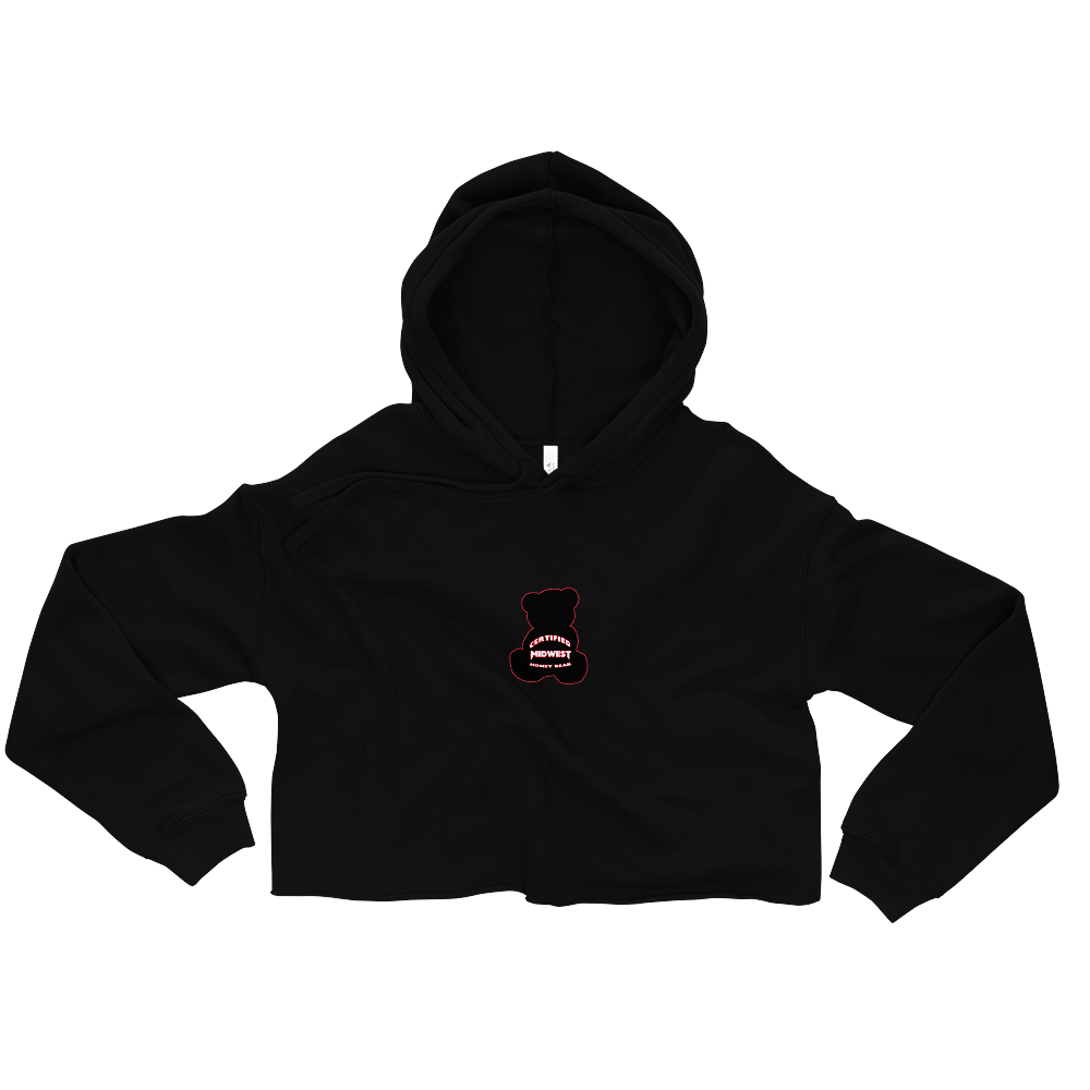 Midwest Honey Bear - Crop Hoodie