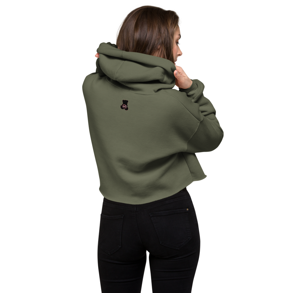 Certified  Midwest Honey Bear Crop Hoodie