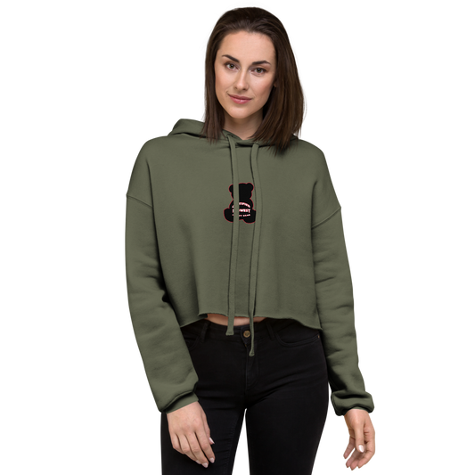 Certified  Midwest Honey Bear Crop Hoodie