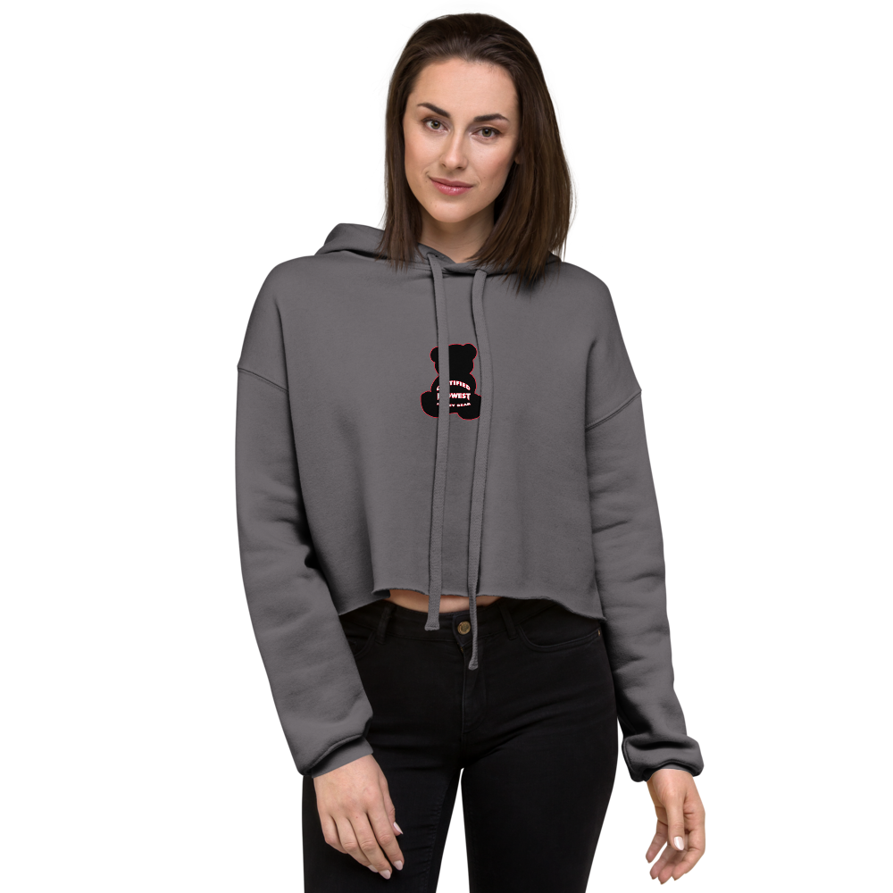 Certified  Midwest Honey Bear Crop Hoodie