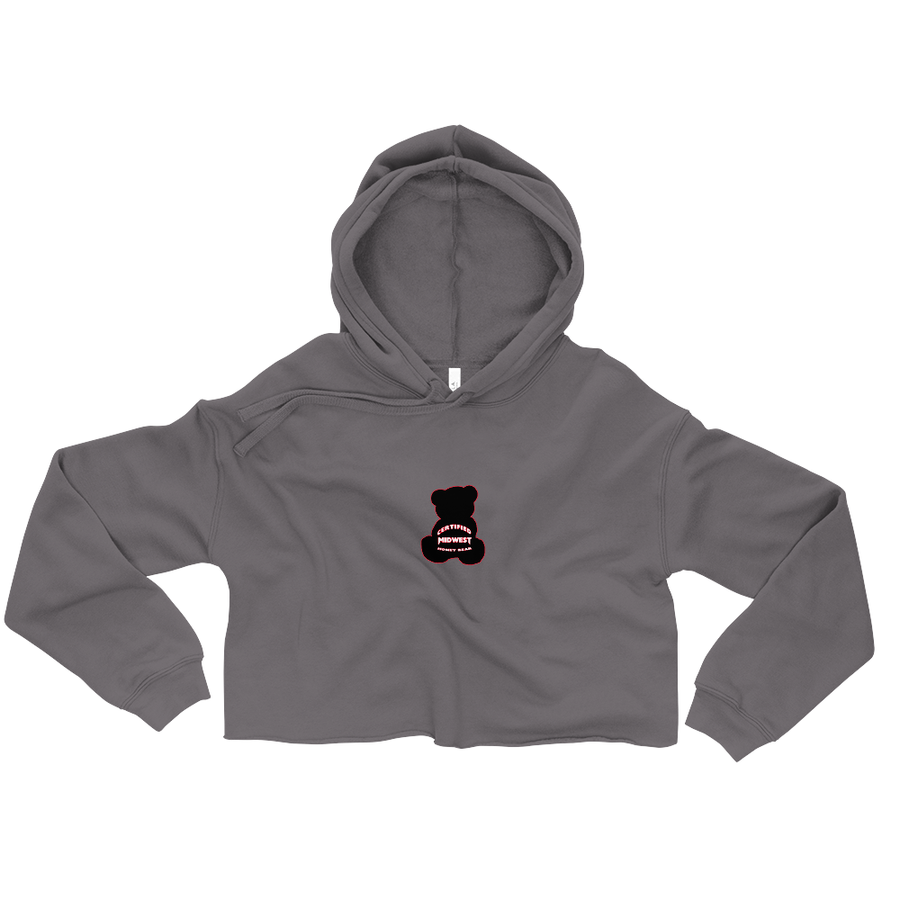 Midwest Honey Bear - Crop Hoodie