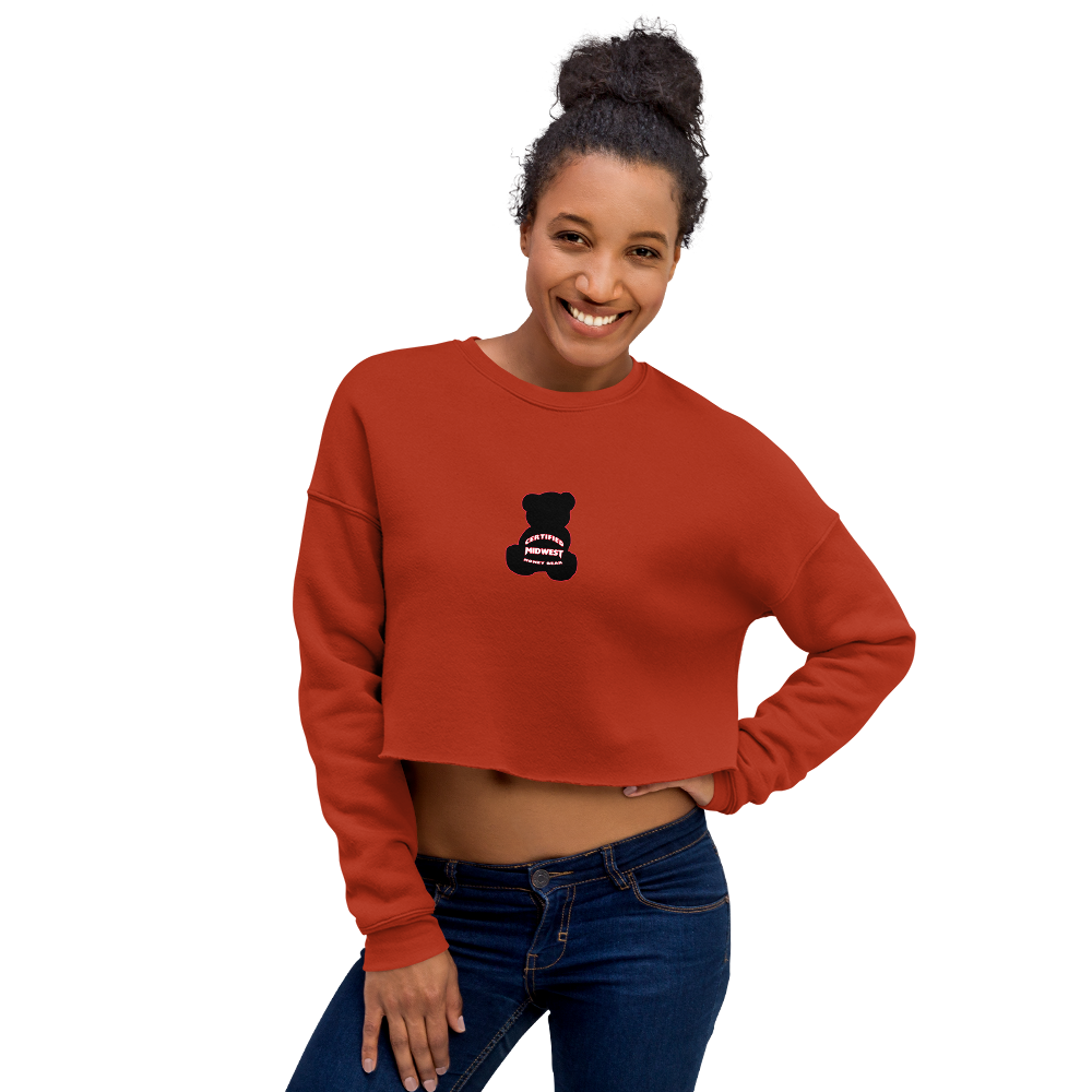 Midwest Honey Bear - Crop Sweatshirt