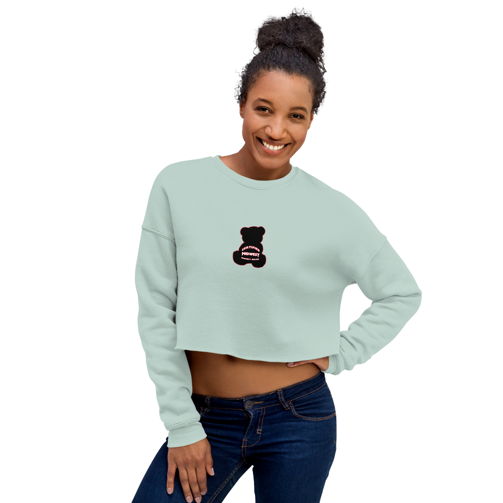 Midwest Honey Bear - Crop Sweatshirt