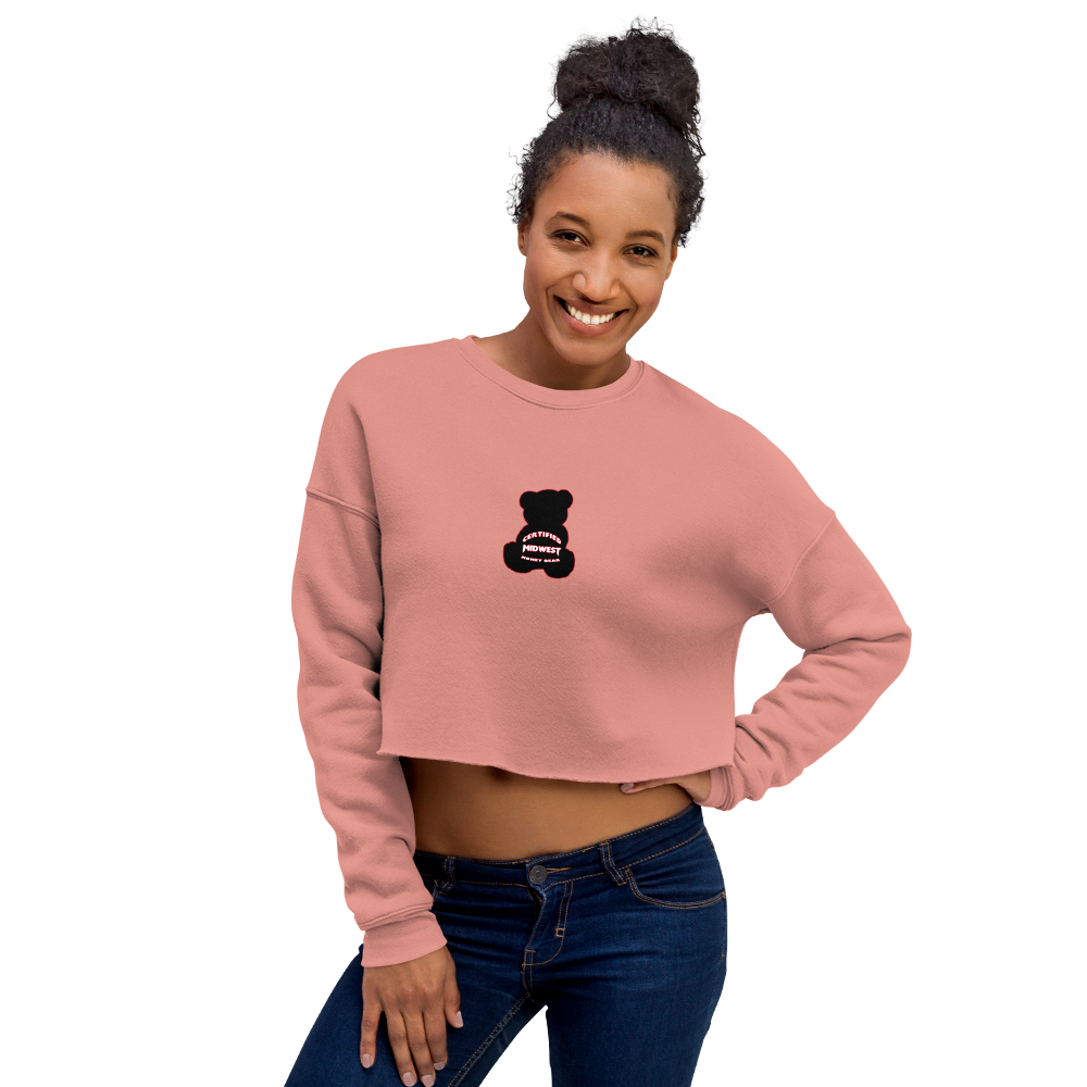 Midwest Honey Bear - Crop Sweatshirt
