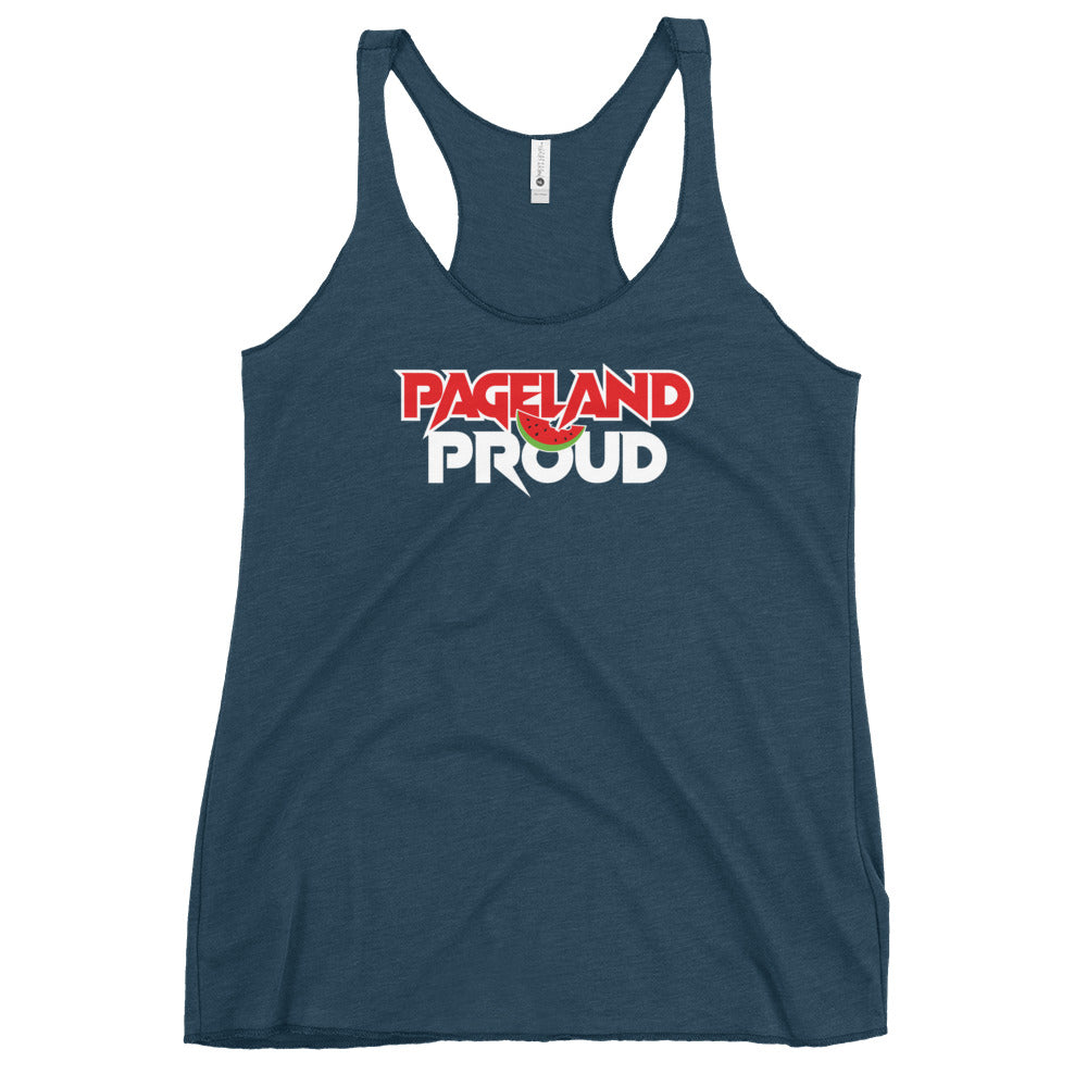 Pageland Proud - Lady Racerback Tank