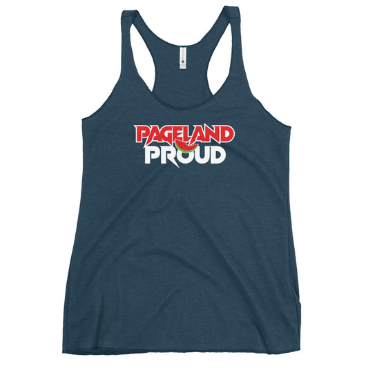 Pageland Proud - Lady Racerback Tank