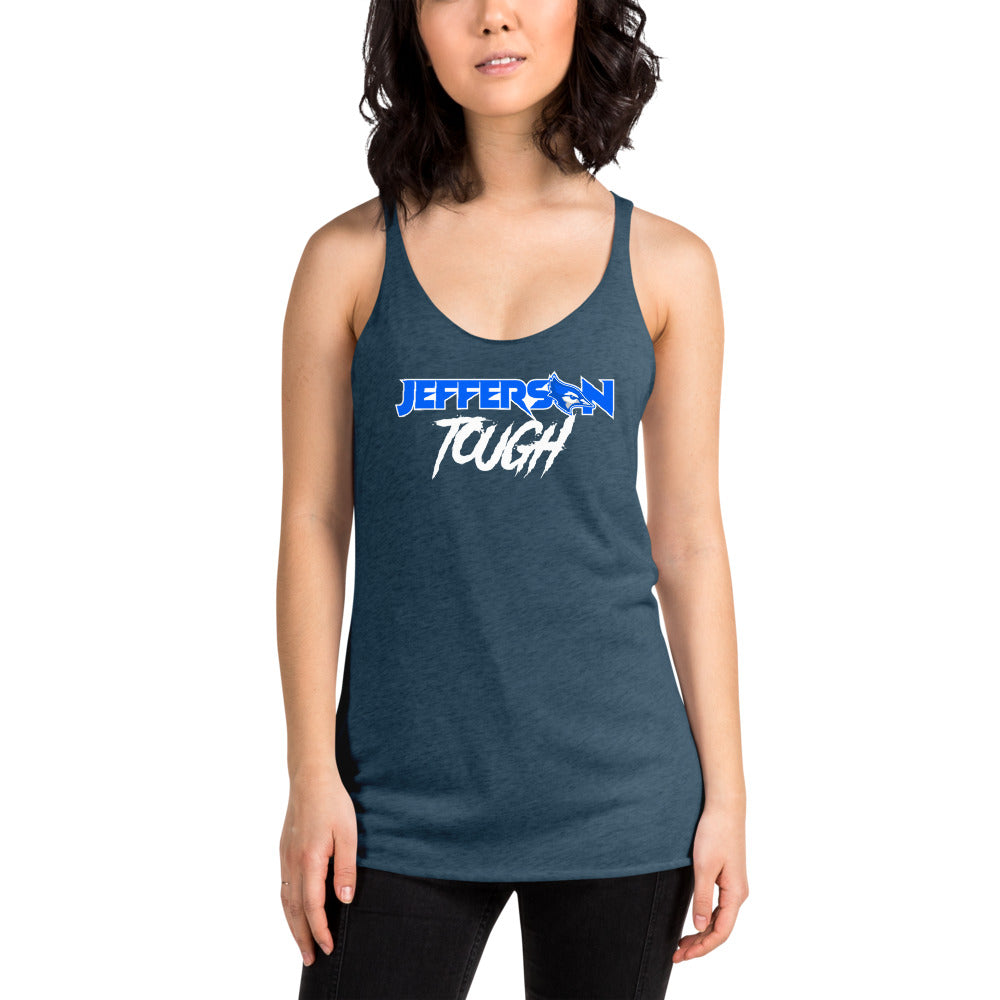 Jefferson Tough - Lady Racerback Tank