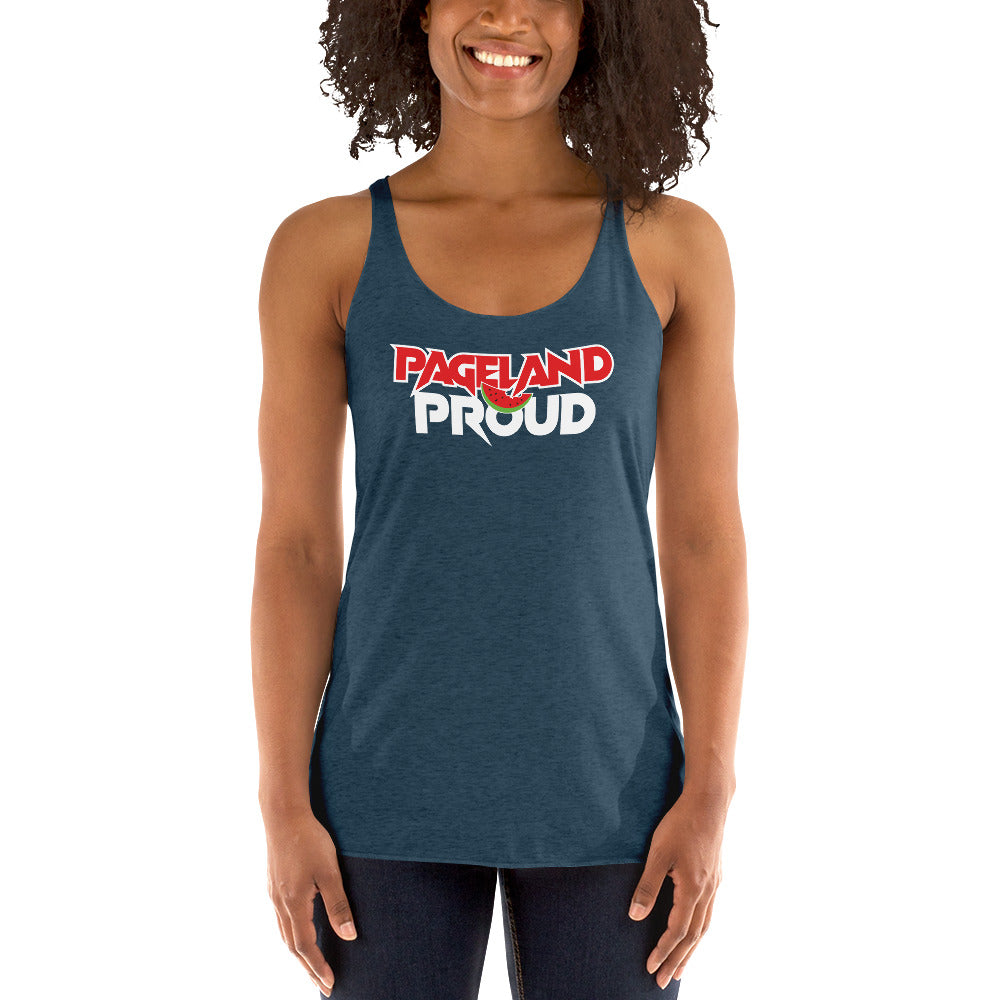 Pageland Proud - Lady Racerback Tank