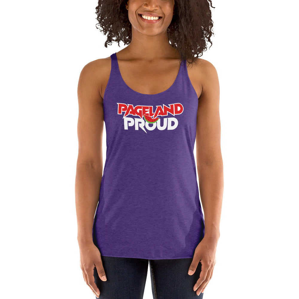 Pageland Proud - Lady Racerback Tank