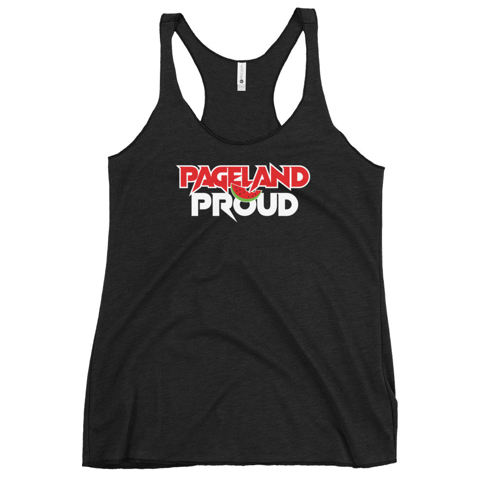 Pageland Proud - Lady Racerback Tank