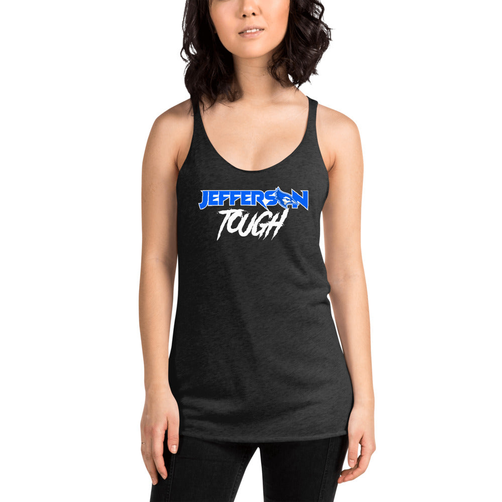 Jefferson Tough - Lady Racerback Tank