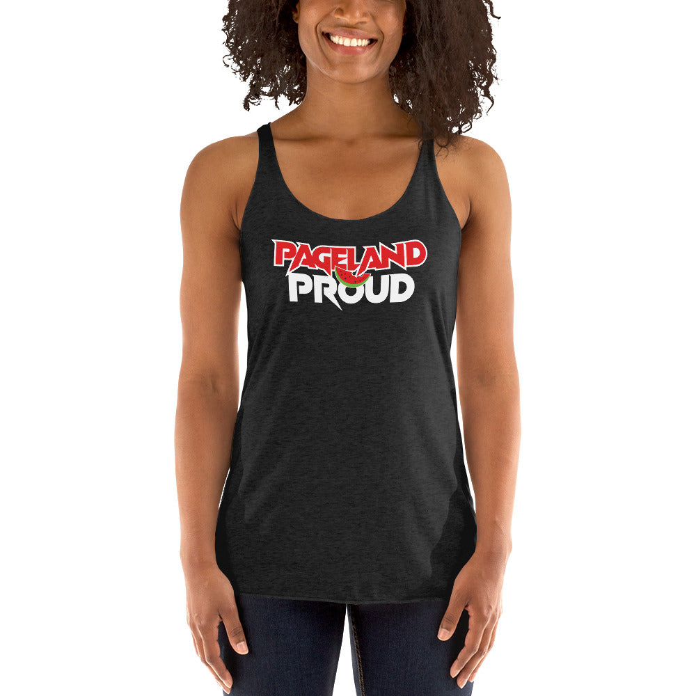Pageland Proud - Lady Racerback Tank