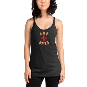 Open image in slideshow, ABQ Bred - Tan Red Lady Racerback Tank
