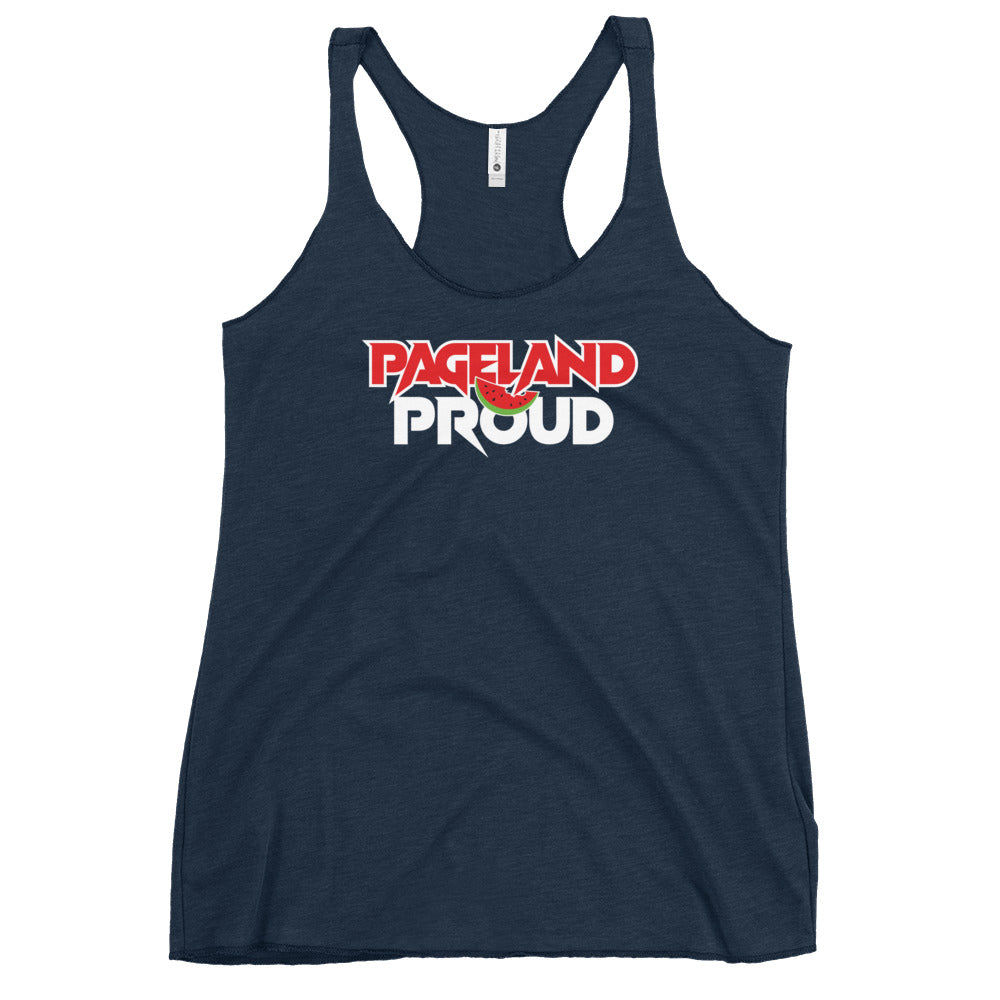Pageland Proud - Lady Racerback Tank