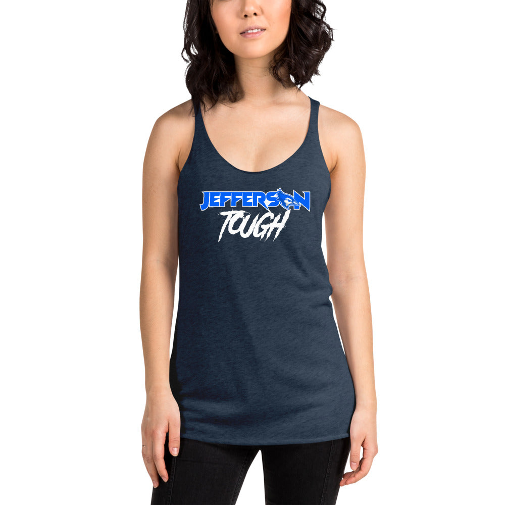 Jefferson Tough - Lady Racerback Tank