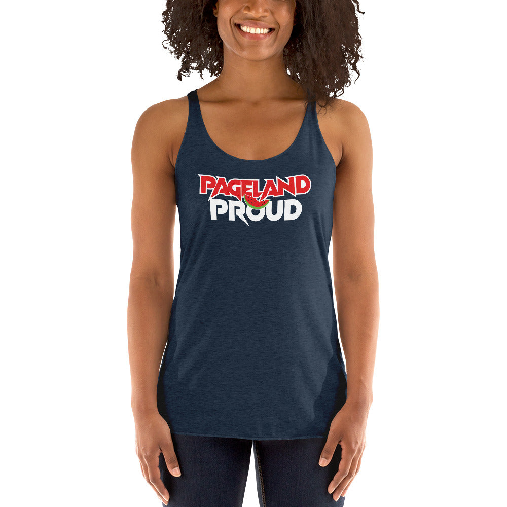 Pageland Proud - Lady Racerback Tank