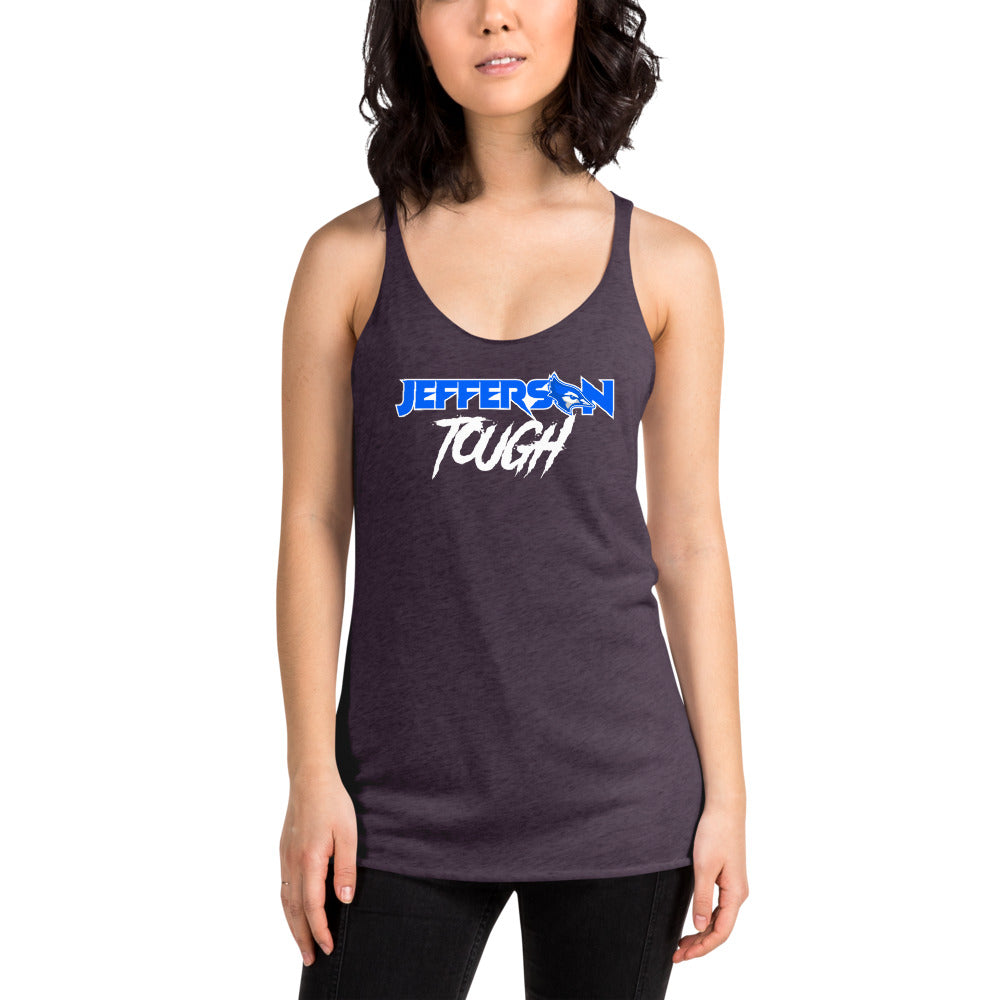 Jefferson Tough - Lady Racerback Tank