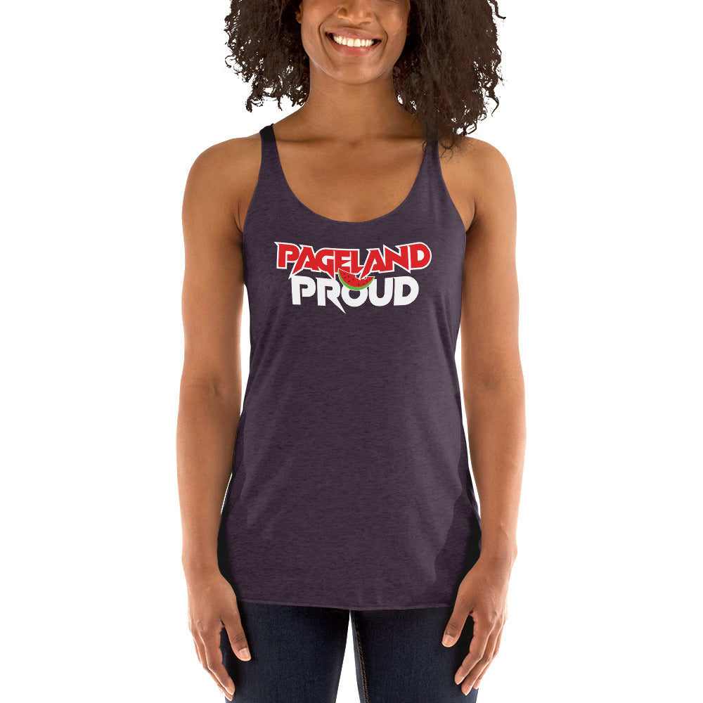Pageland Proud - Lady Racerback Tank