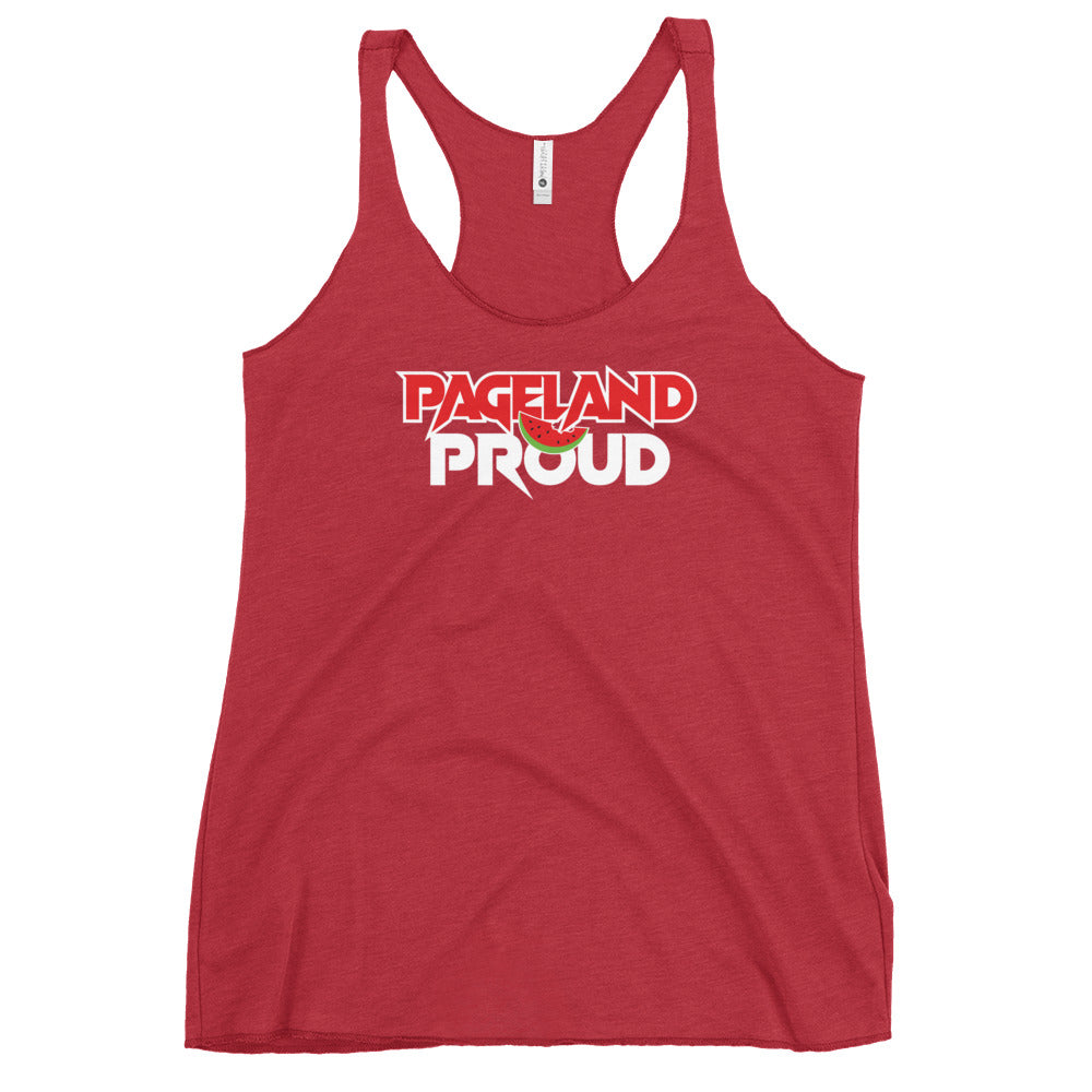 Pageland Proud - Lady Racerback Tank