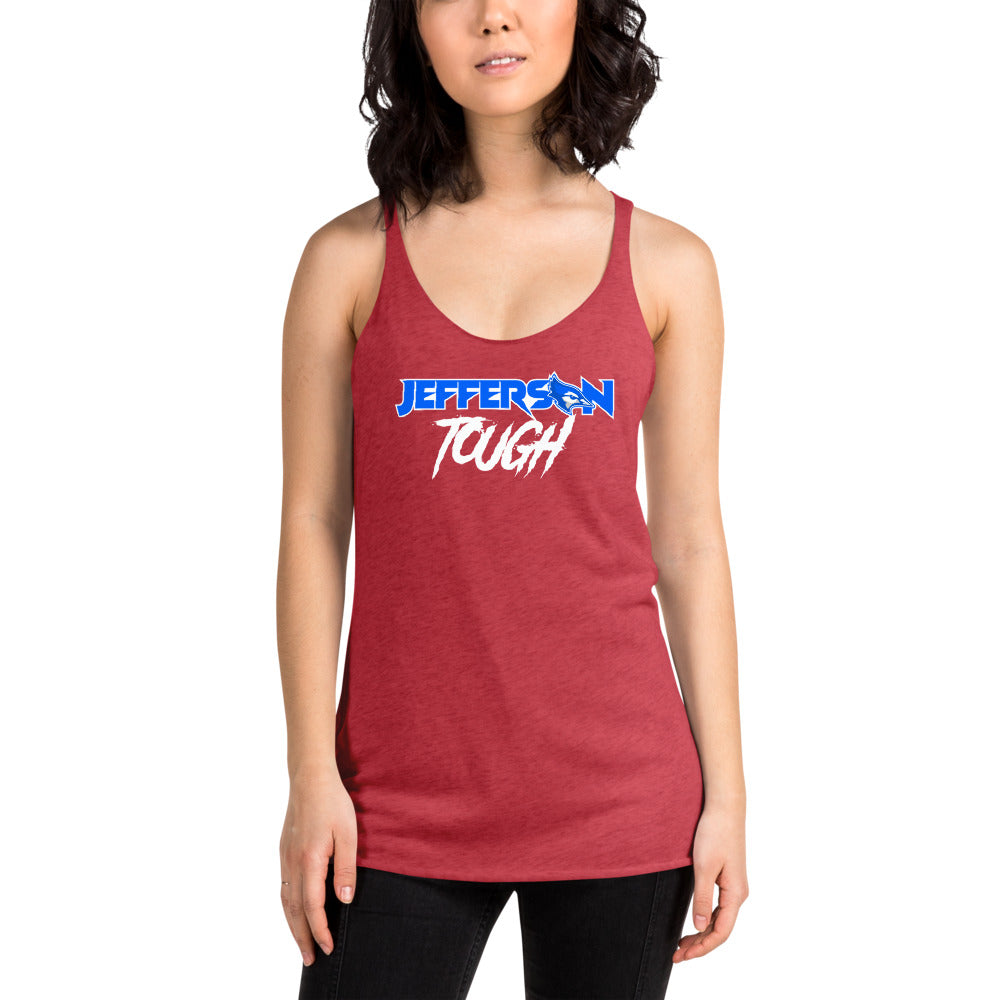 Jefferson Tough - Lady Racerback Tank