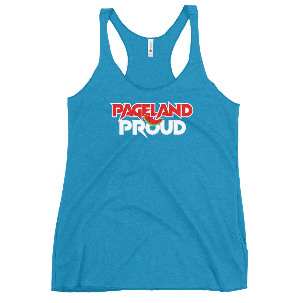 Pageland Proud - Lady Racerback Tank