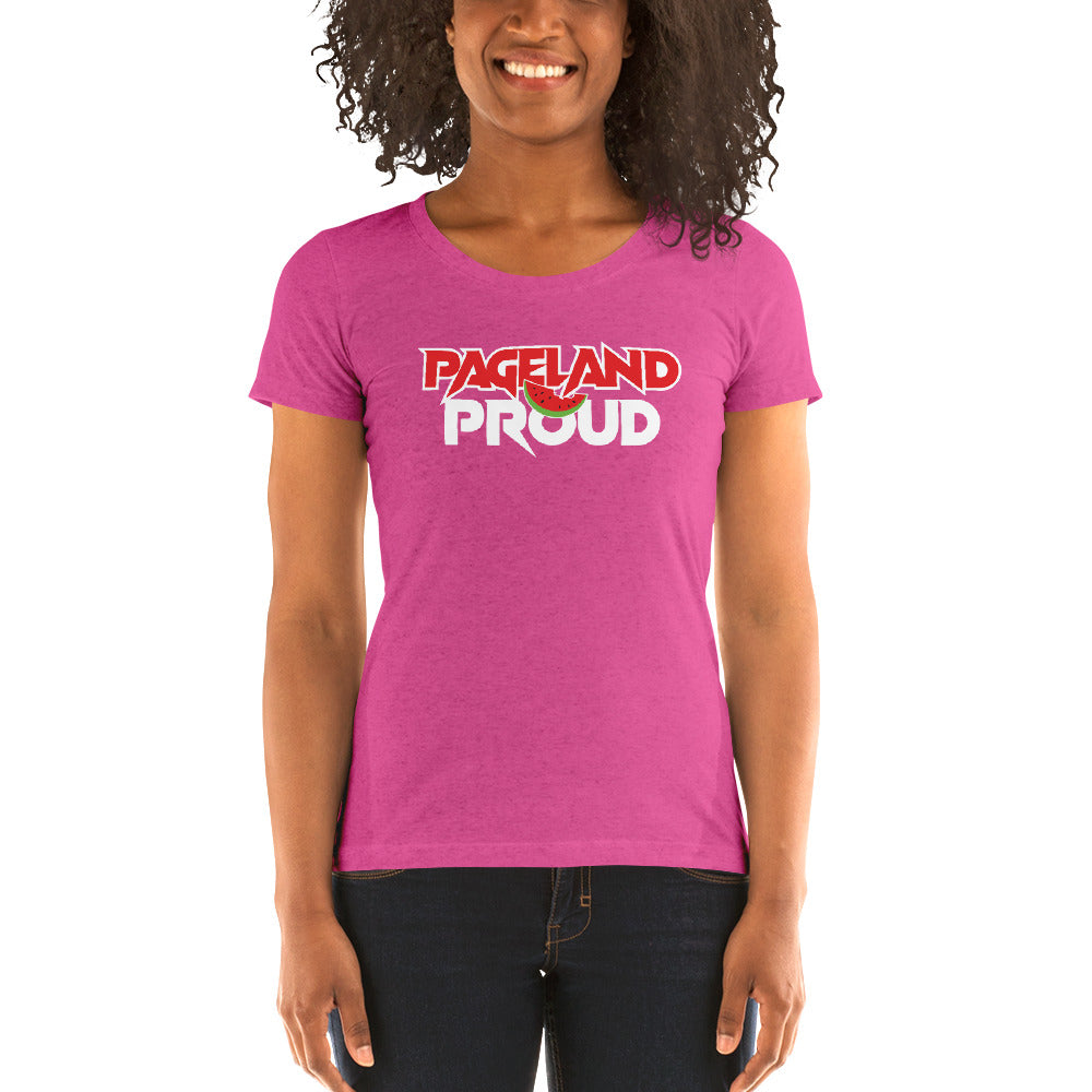 Pageland Proud - Ladies' short sleeve t-shirt