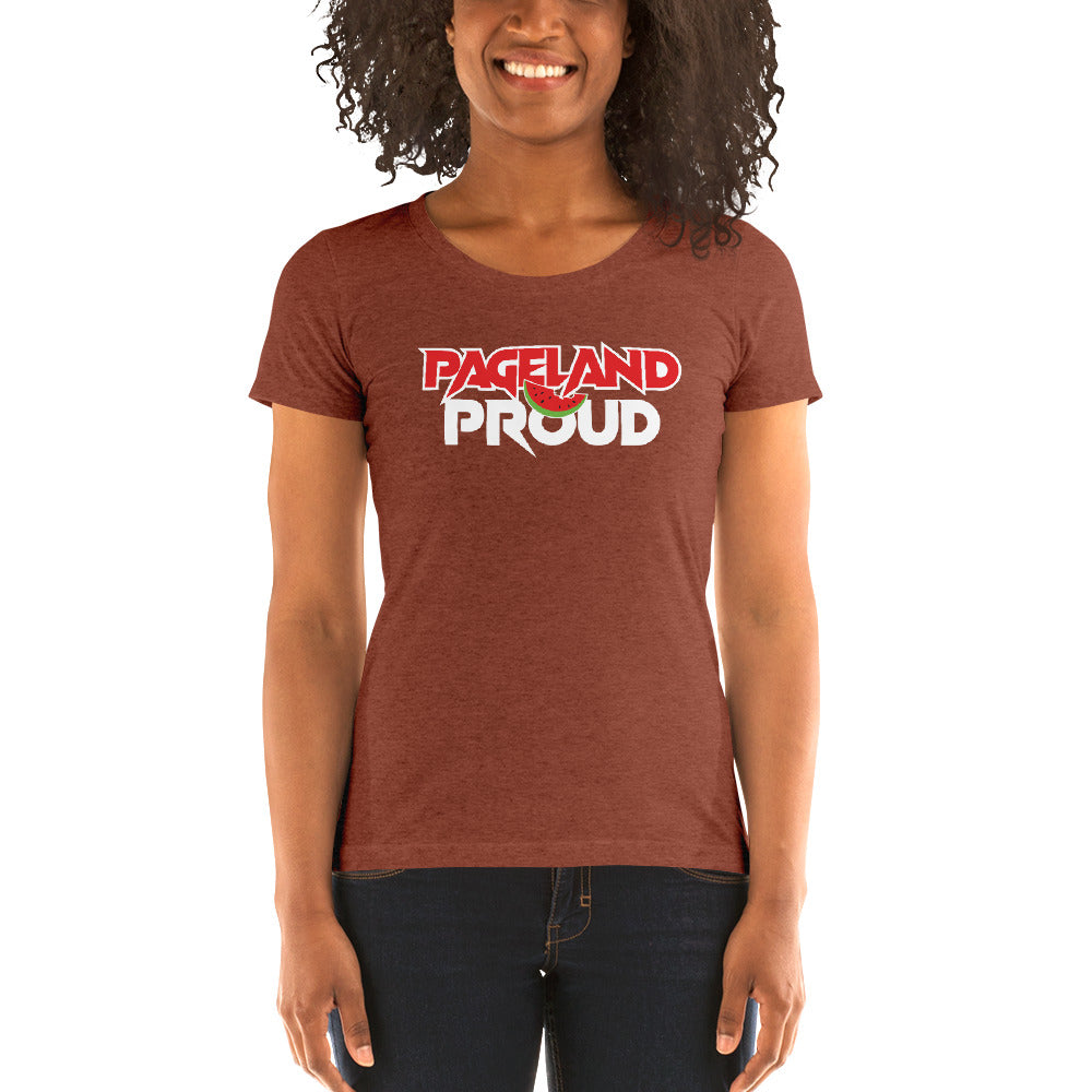Pageland Proud - Ladies' short sleeve t-shirt